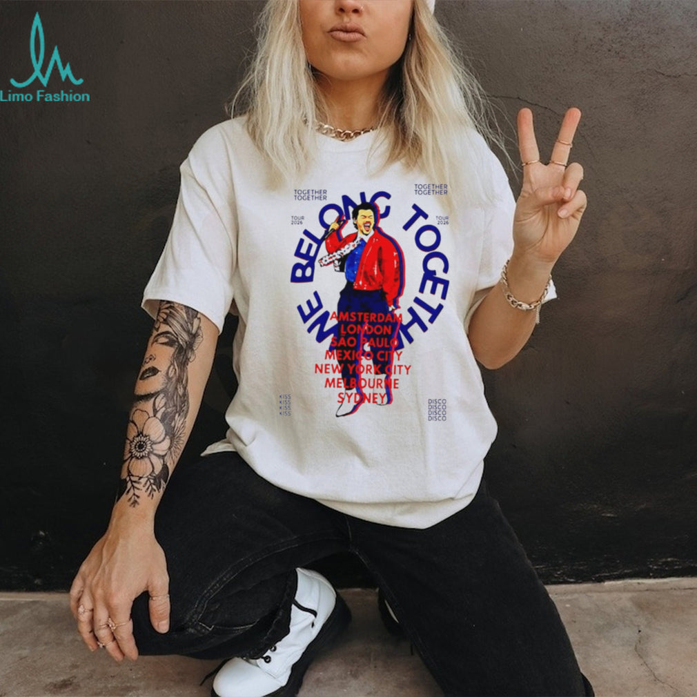 We Belong Together 2026 Global Tour Singer Graphic T Shirt