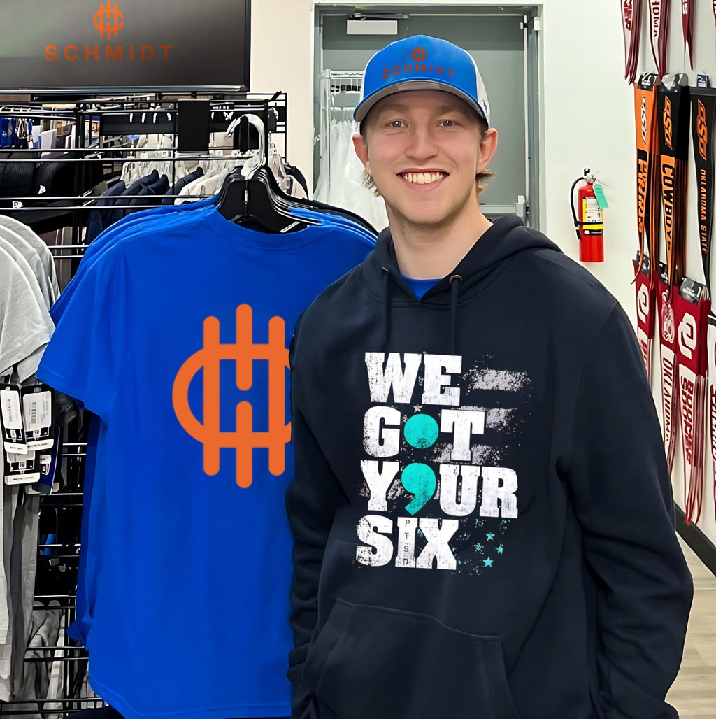 We got your six PTSD Semicolon shirt