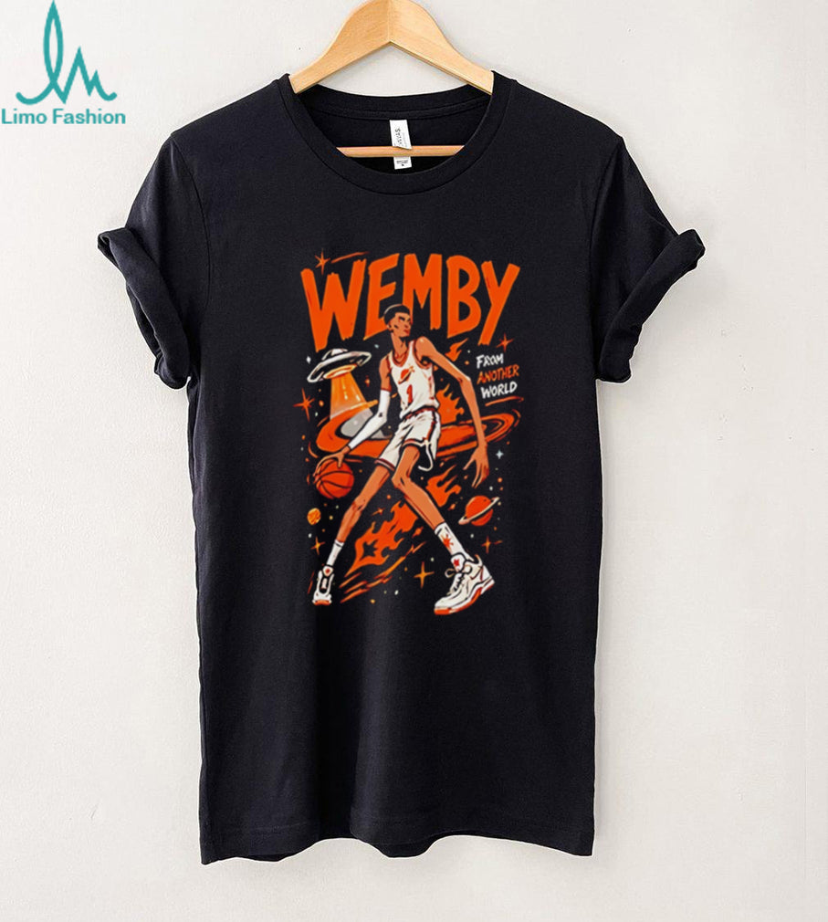 Wemby From Another World Victor Wembanyama Space Graphic T Shirt