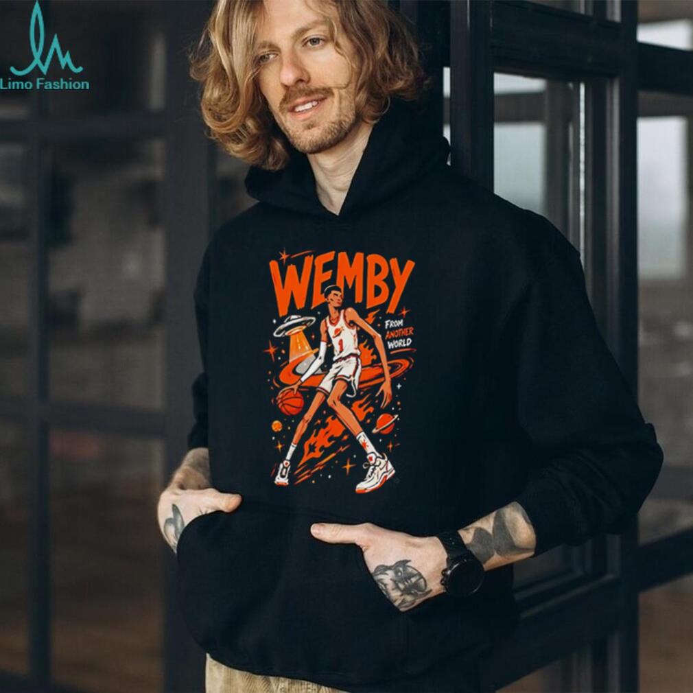 Wemby From Another World Victor Wembanyama Space Graphic T Shirt