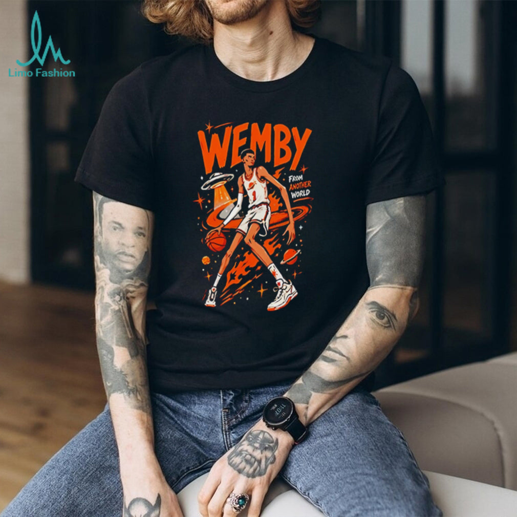 Wemby From Another World Victor Wembanyama Space Graphic T Shirt