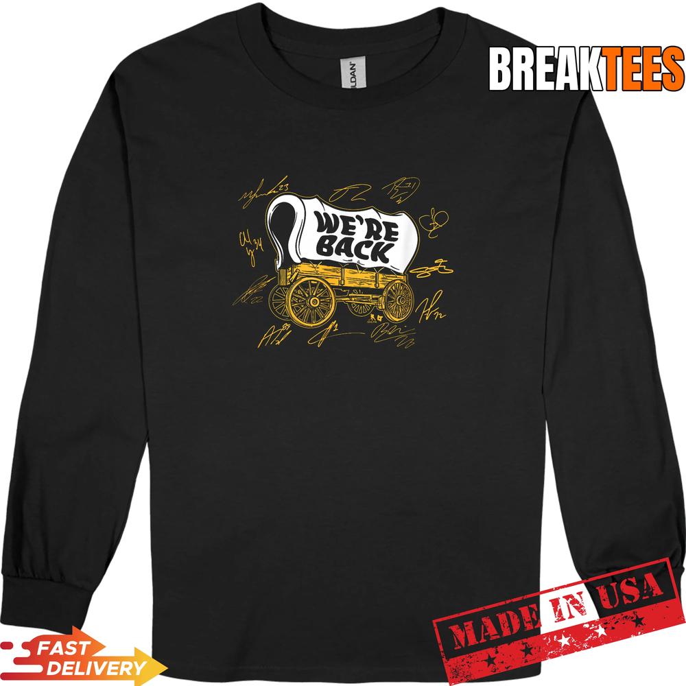 We’re Back Wagon Buffalo Hockey Shirt
