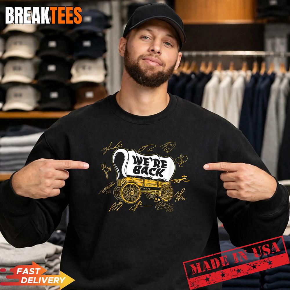 We’re Back Wagon Buffalo Hockey Shirt