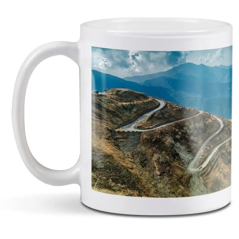 White Ceramic Mug - Silk Trading Route China India #3527 T-Shirts, Hoodie, Sweatshirt | PodTeesHub.com