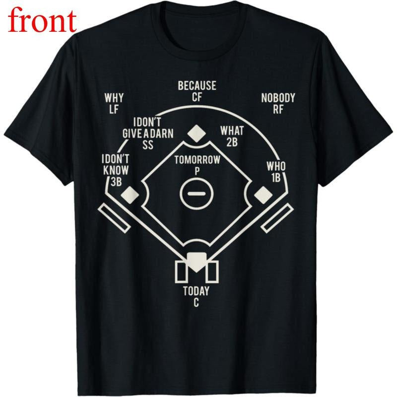 Who's On First Classic Baseball Abbott Funny Baseball Lover T-Shirt Made In USA Hoodie, Sweatshirt | PodTeesHub.com