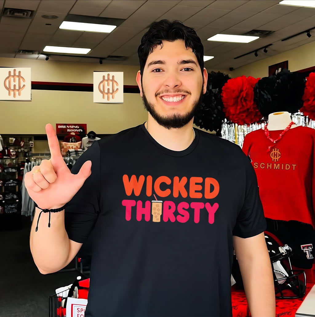 Wicked Thirsty Iced Coffee shirt