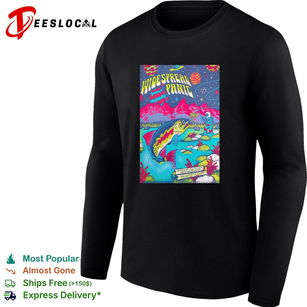 Widespread Panic Jackson WY July 5 2026 Snow King Mountain last of the old west concert shirt