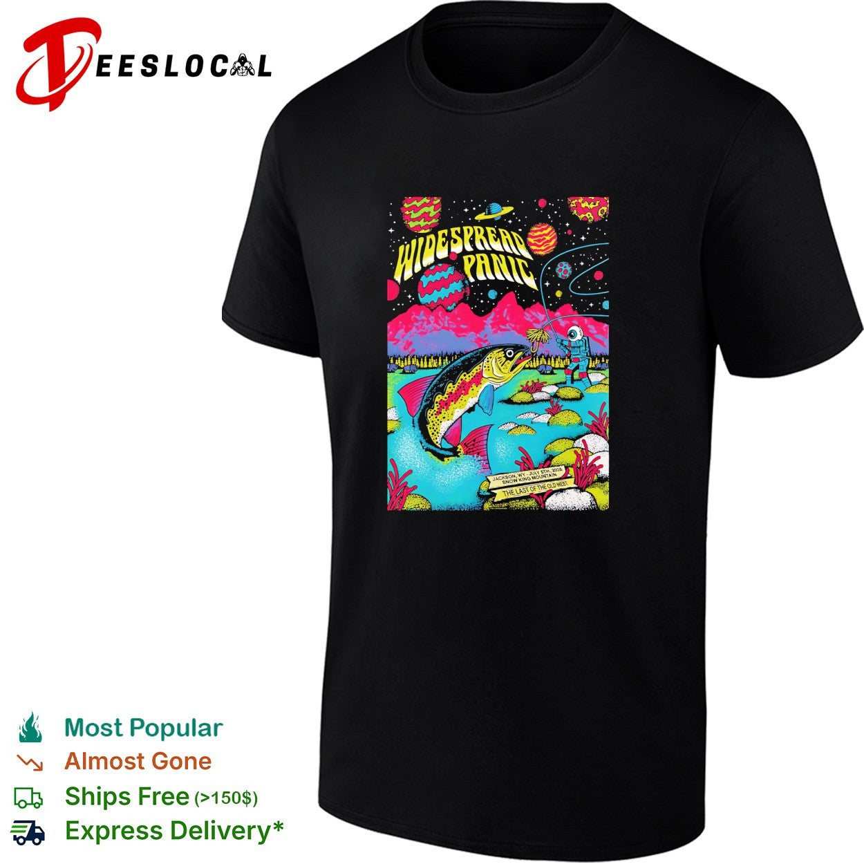 Widespread Wyoming Snow King Mountain On July 5 2026 The Last Of The Old West shirt