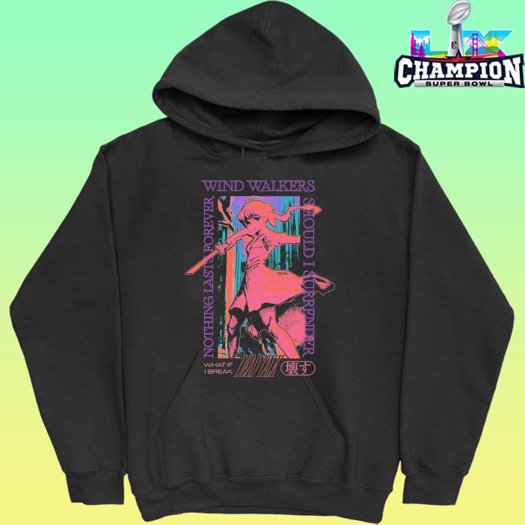 Wind Walkers Black Anime Shirt