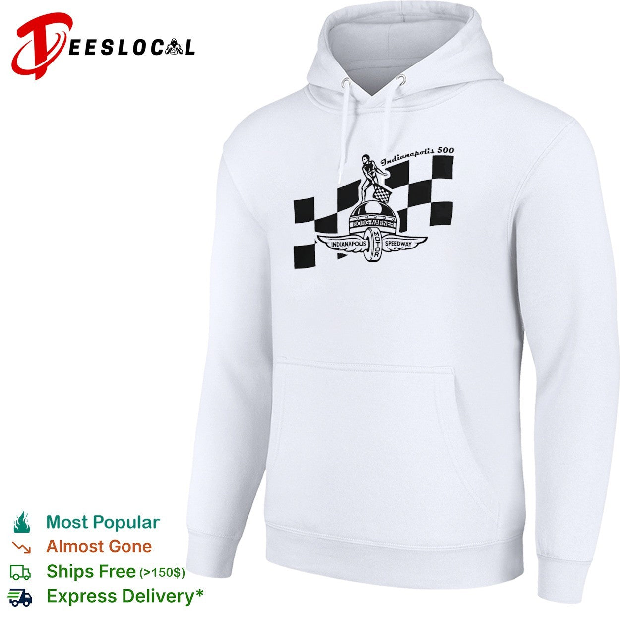 Wing Wheel Flag Borg Checkered shirt