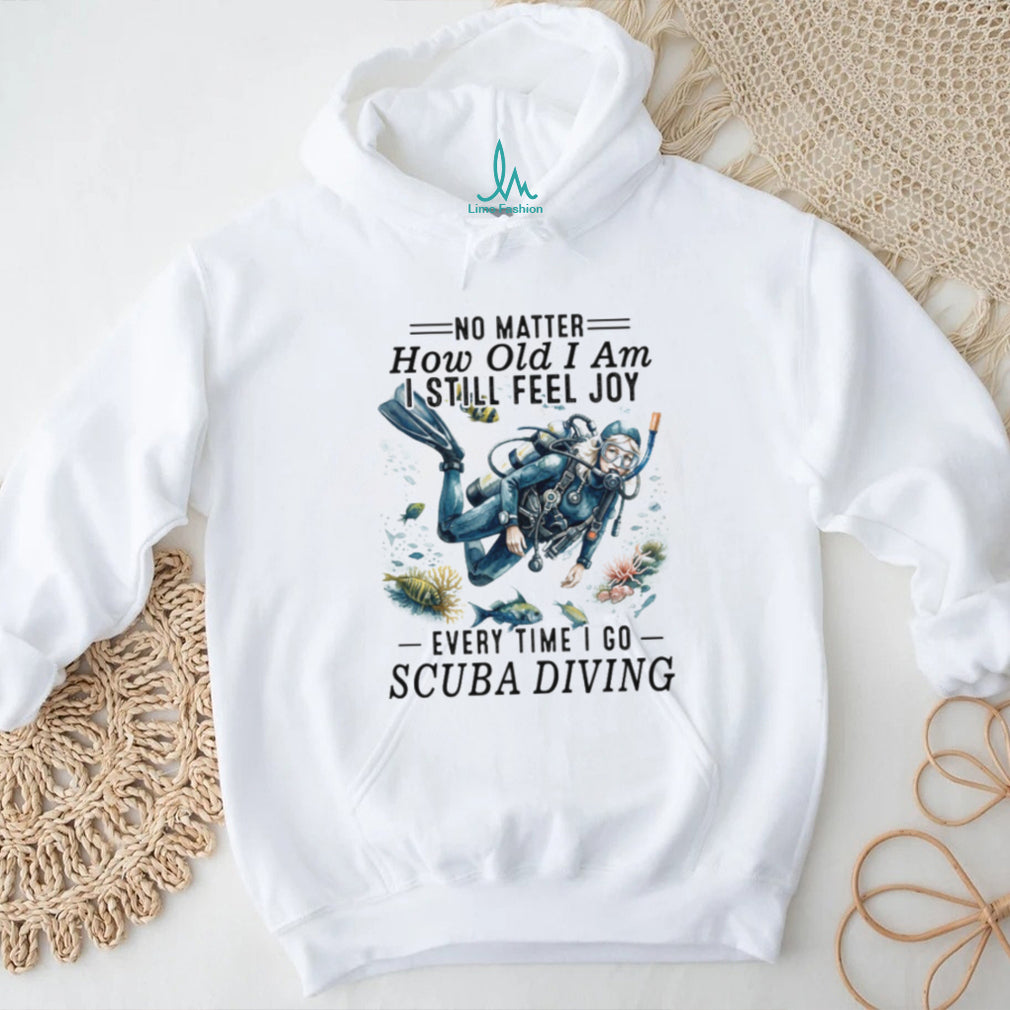Woman Scuba Diver Ocean Underwater Adventure T Shirt