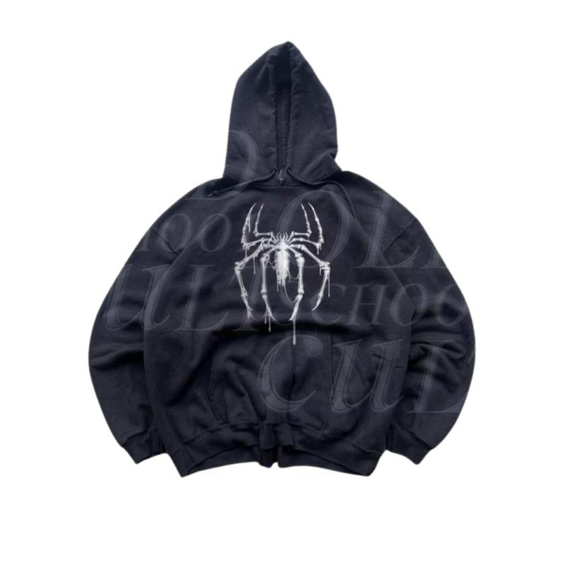 Vintage Spider 90s Hoodie/Sweatshirt/T-Shirt, Halloween Hoodie, For Men/Women