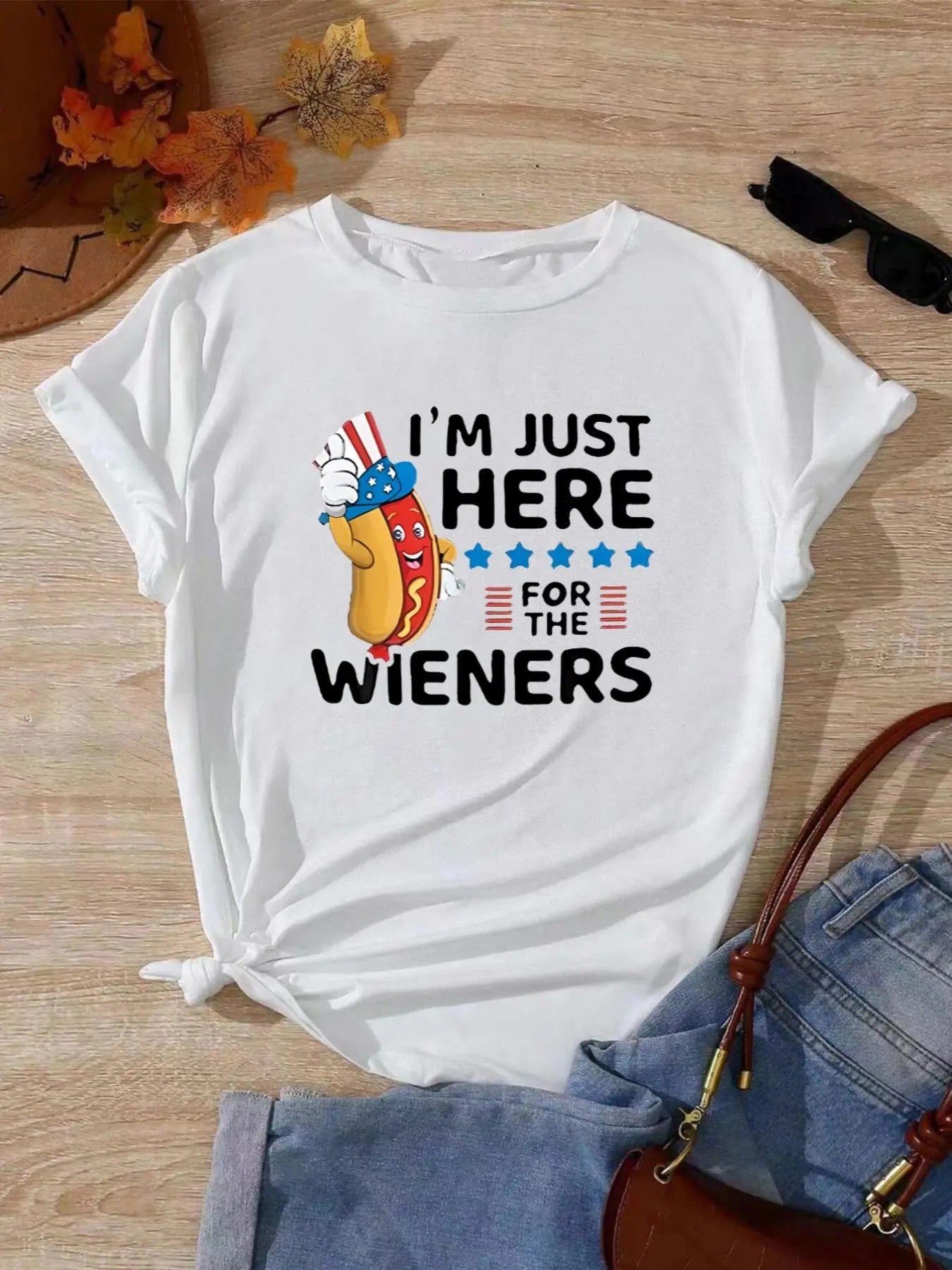 Women's Cartoon Letter Print Round Neck Tee, Fashion Casual T-shirt for Daily Holiday Vacation Outdoor Wear, Ladies...