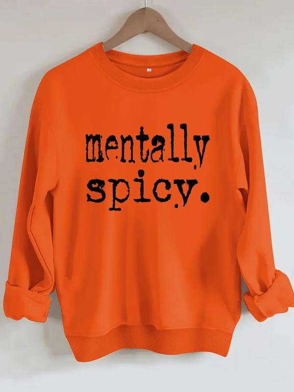 Women's Casual Cartoon Pattern Pullover Sweatshirt, Soft Long Sleeve Round Neck, All-Season Comfort, Durable Fabric...