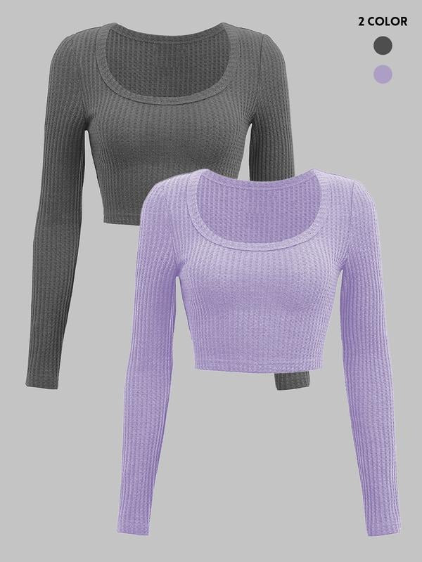 Women's Casual Long Sleeve Top, Stylish & Comfortable Design, Perfect for Daily Wear, Versatile Fashion Piece for Spring...