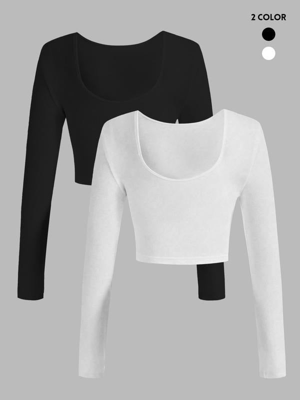 Women's Casual Long Sleeve Top, Stylish & Comfortable Design, Perfect for Daily Wear, Versatile Fashion Piece for Spring...
