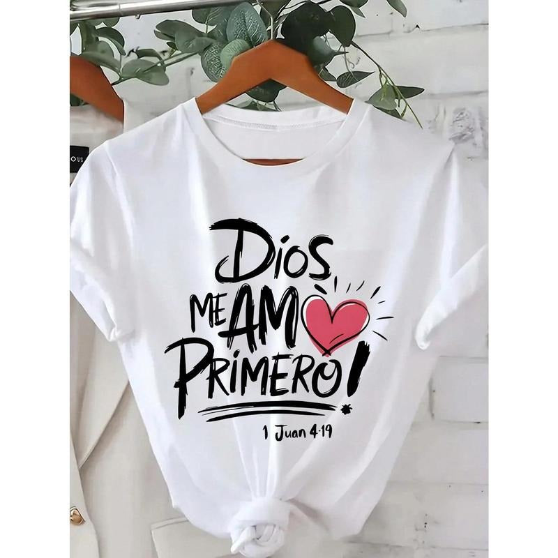 Women's Casual Short Sleeve Round Neck T-Shirt Hoodie, Sweatshirt | PodTeesHub.com