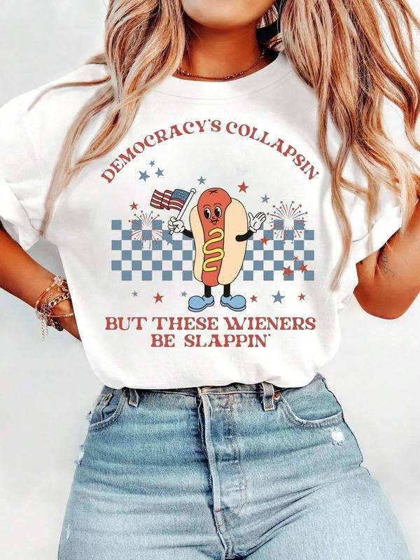 Women's Fitted Casual Shirt, Feminist Maga Protest Clothing, Liberal American Pride Top, All Seasons Moderate Fabric...
