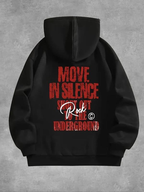 Women's Letter Print Drawstring Hoodie, Fashion Casual Hooded Sweatshirt for Daily Holiday Outdoor Wear, Women Clothing...