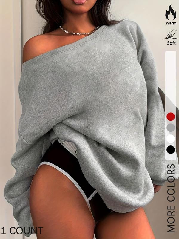 Women's Off-Shoulder Top, Casual Basic Fitted Blouse for All Seasons, Daily Wear Women's Clothing, Comfortable & Stylish...