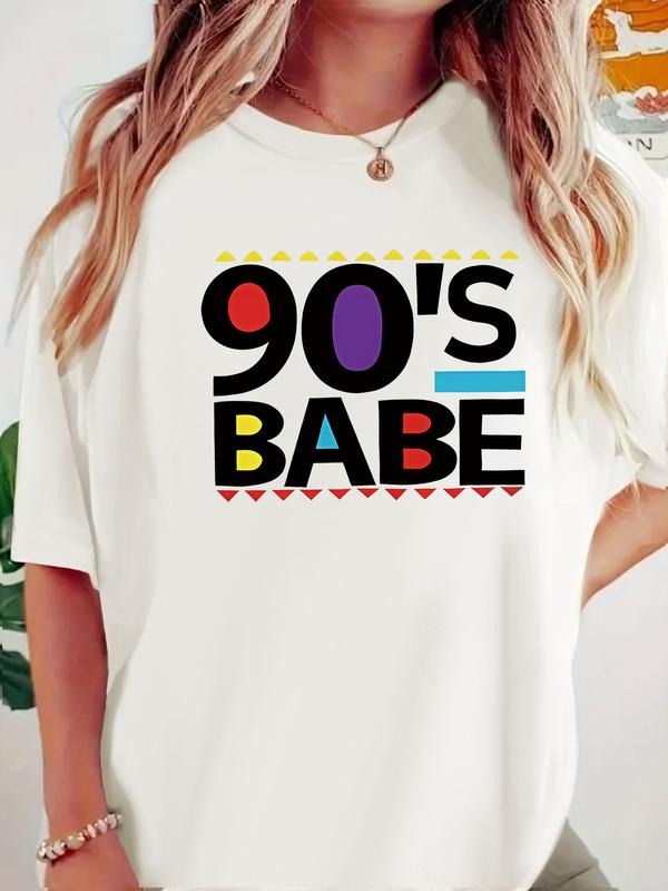 Women's Summer Casual Fitted Round Neck Short Sleeve T-Shirt, Comfortable Breathable Fashion Top, Available in S-Xxl...