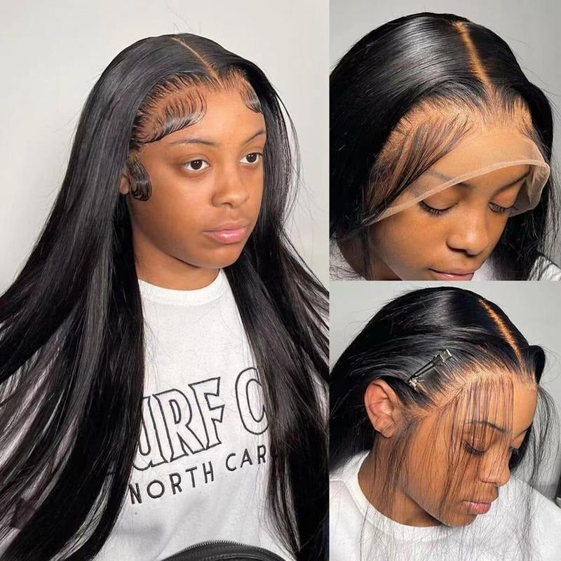 Women's Wigs 18-32 Inch Straight Lace Frontal Wigs  artificial Hair Transparent Lace Front Pre Plucked 360 Lace Wigs for...