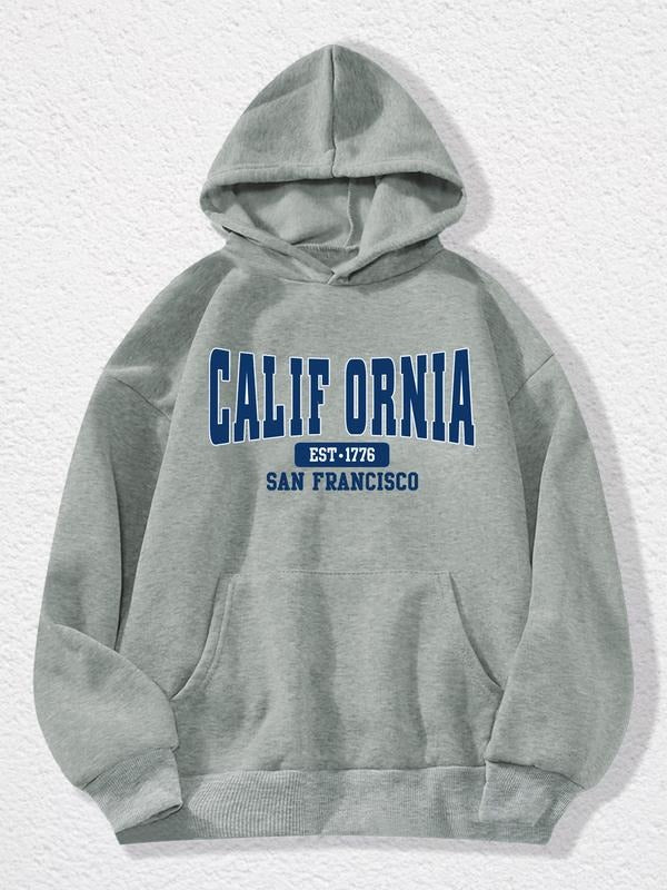 Women's Y2K style hoodie, casual long sleeved pullover, patterned letter print, Spring and Autumn fashion style 03...