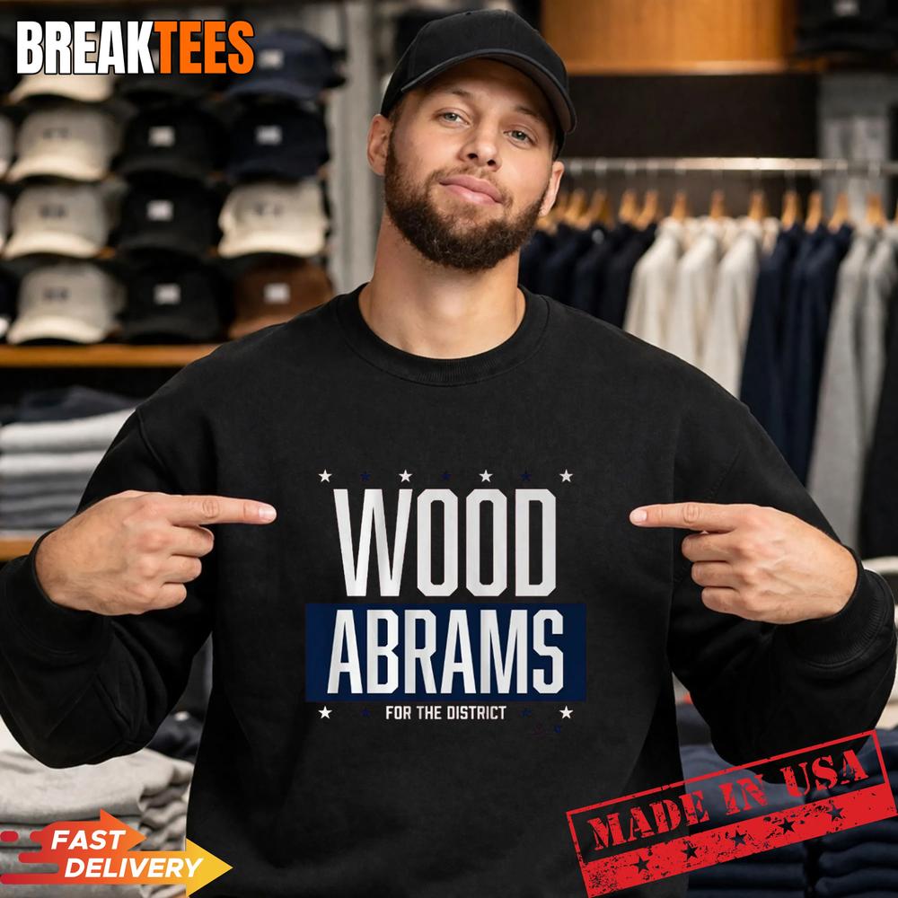 Wood-Abrams For The District Washington Baseball T-Shirt