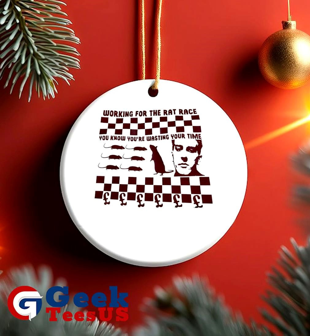 Working for the rat race you know you’re wasting your time shirt