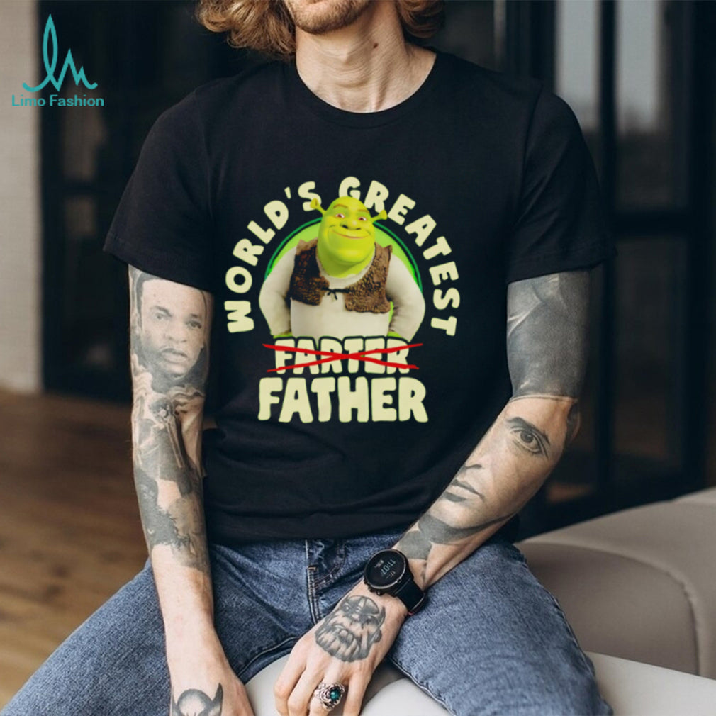 World’s Greatest Farter Father Shrek Father’s Day shirt