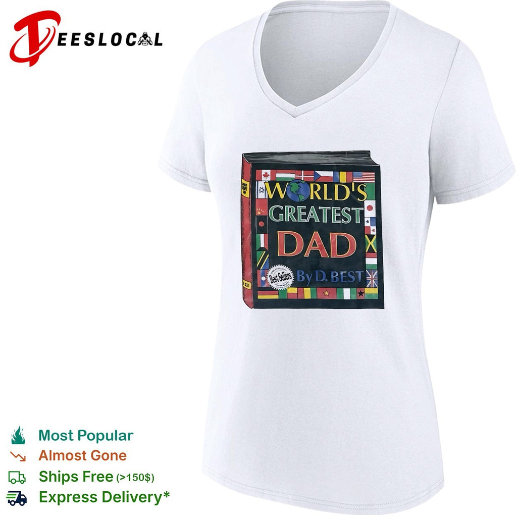 World’s greatest dad bestseller book cover shirt