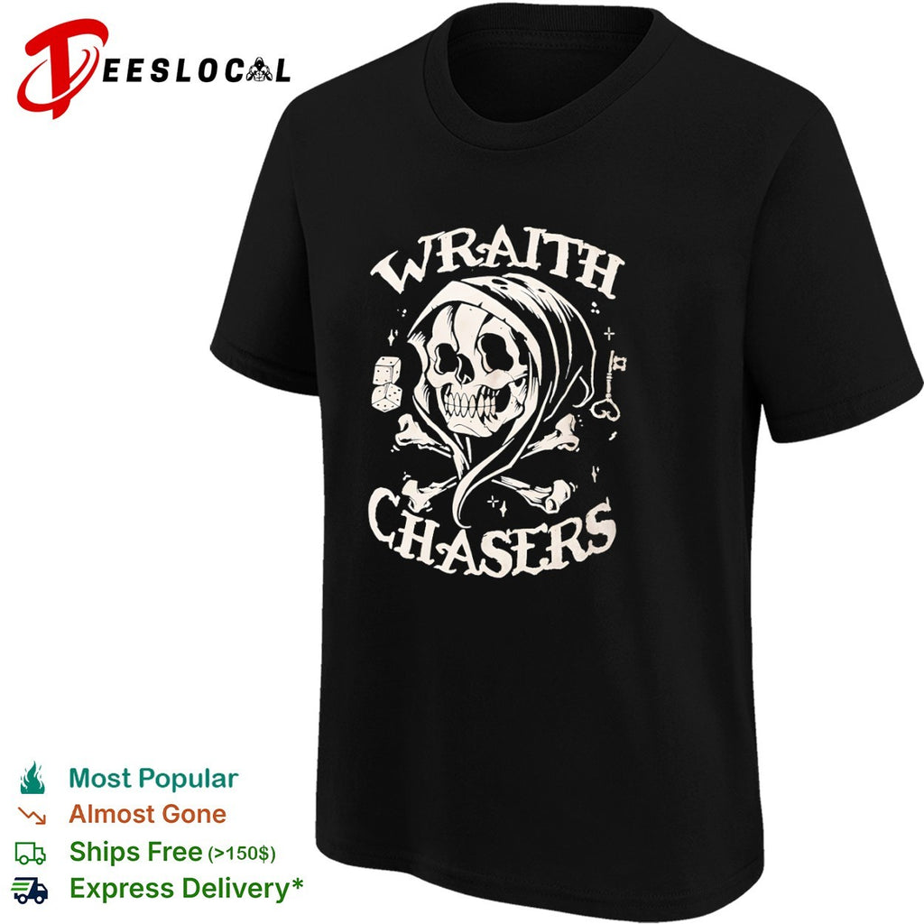 Wraith Chasers Skull shirt