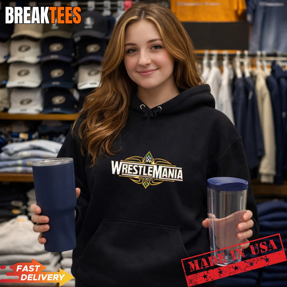 Wrestle Mania 42 New Orleans Logo Concept Shirt