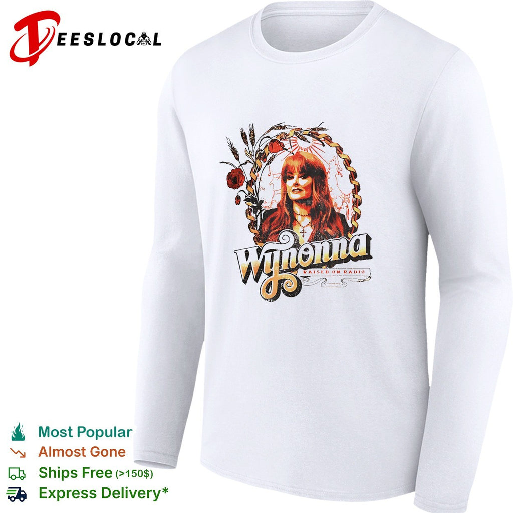 Wynonna Judd Raised On Radio Tour 2026 portrait shirt