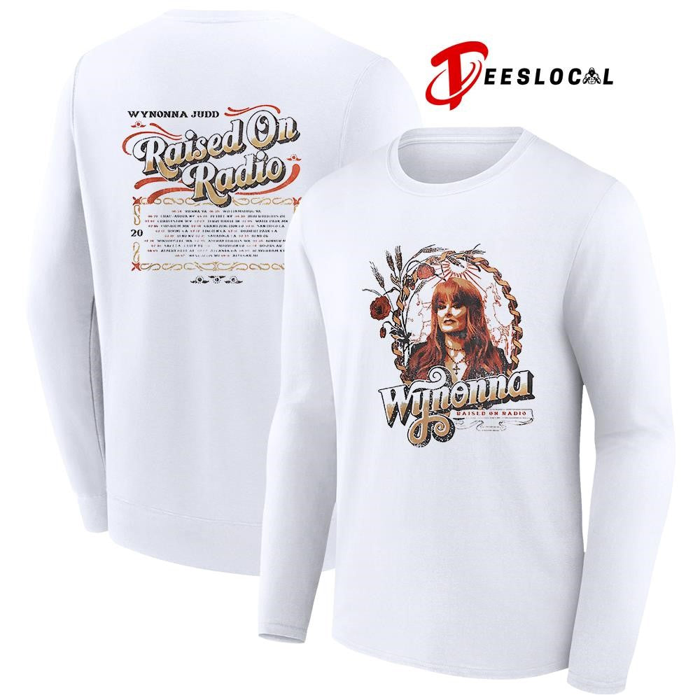 Wynonna Judd Raised On Radio tour graphic shirt