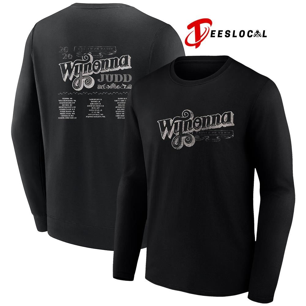 Wynonna Judd Raised On Radio tour logo dates schedule shirt
