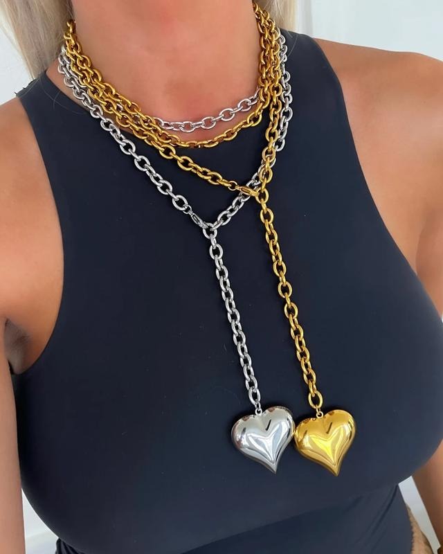 XL Wrap Around Heart Necklace T-Shirts, Hoodie, Sweatshirt | PodTeesHub.com