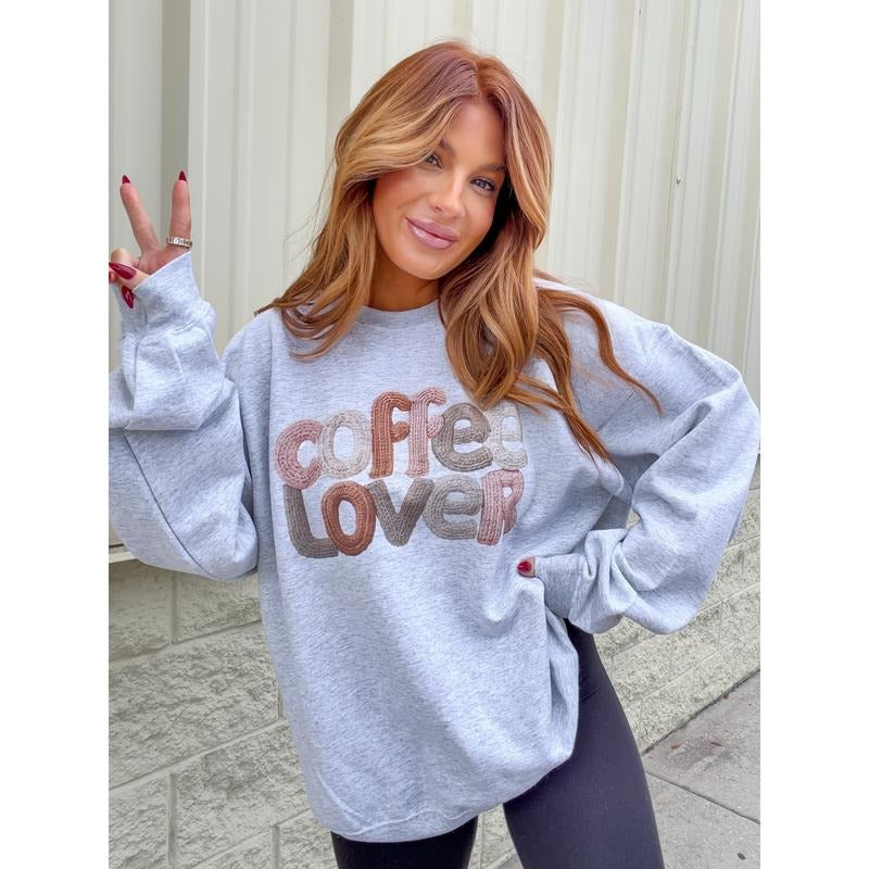 Yarn Coffee Lover Graphic Top T-Shirts, Hoodie, Sweatshirt | PodTeesHub.com