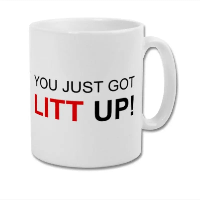 You Just Got LITT UP! Lewis Litt Funny Suits TV Show Collectable Coffee Mug Cup T-Shirts, Hoodie, Sweatshirt | PodTeesHub.com