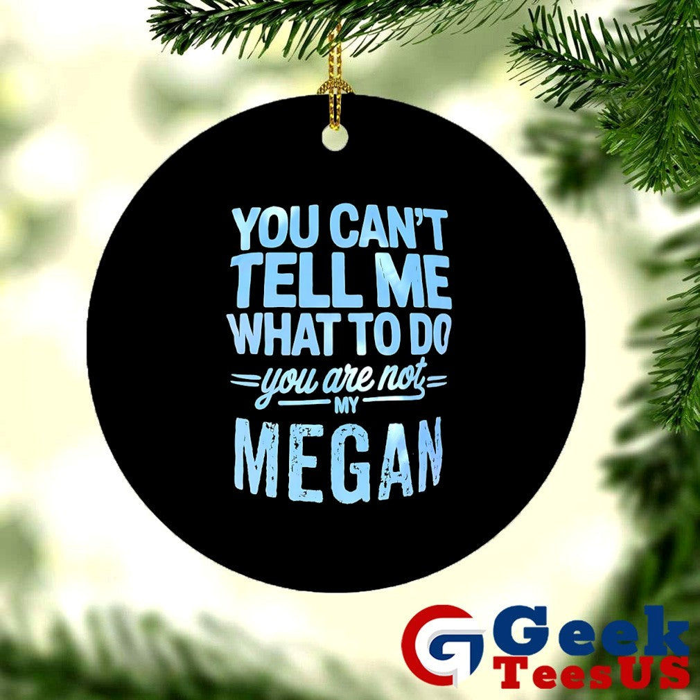 You can’t tell me what to do you are not my megan shirt