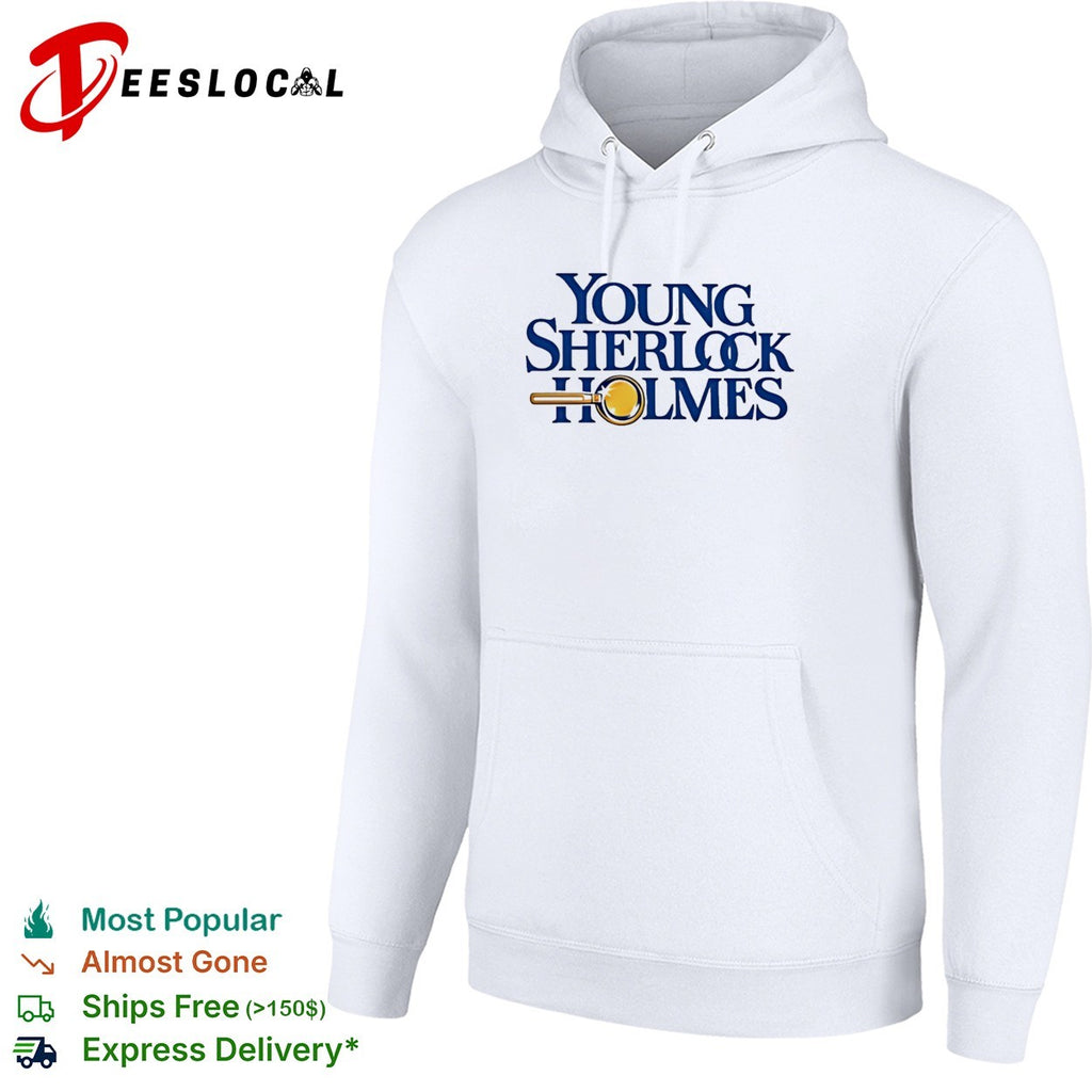 Young Sherlock Holmes movie logo shirt