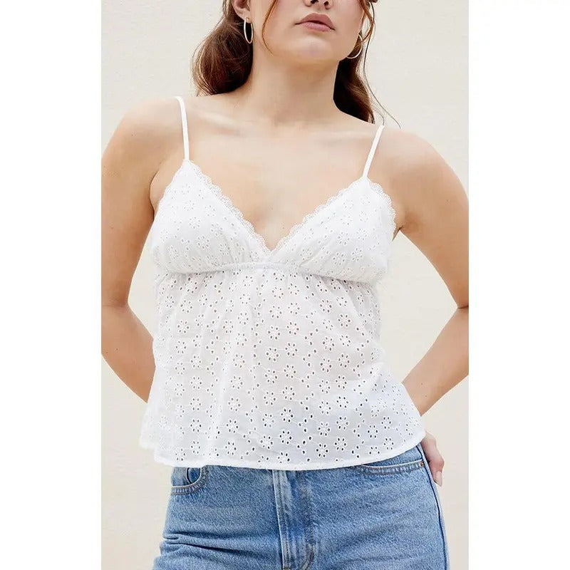 Your Favorite Women's Eyelet Cami Top T-Shirts, Hoodie, Sweatshirt | PodTeesHub.com