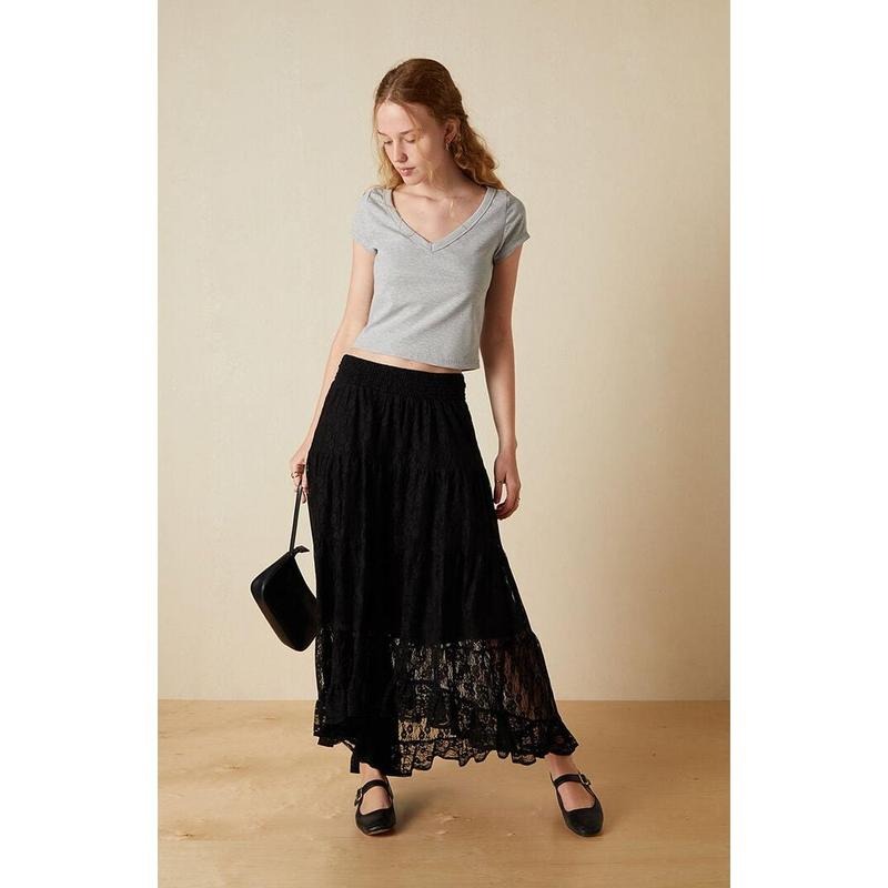 Your Favorite Women's High-Low Lace Midi Skirt - Multicolor T-Shirts, Hoodie, Sweatshirt | PodTeesHub.com