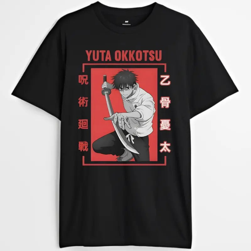 Yuta Okkotsu Jujutsu Kaisen Classic T-Shirt, Anime & Manga Gifts Cotton Menswear Hoodie, Sweatshirt | PodTeesHub.com