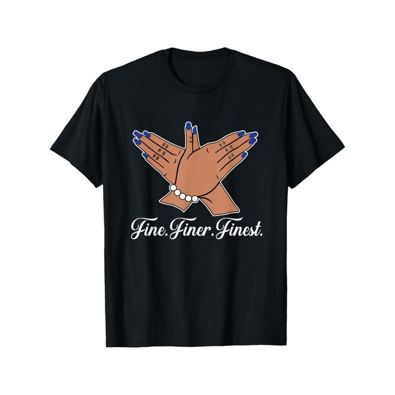 Zeta Phi Beta Sorority Sisterhood T-Shirt Selected pure cotton interesting design DIY short sleeve t-shirt for men, soft...