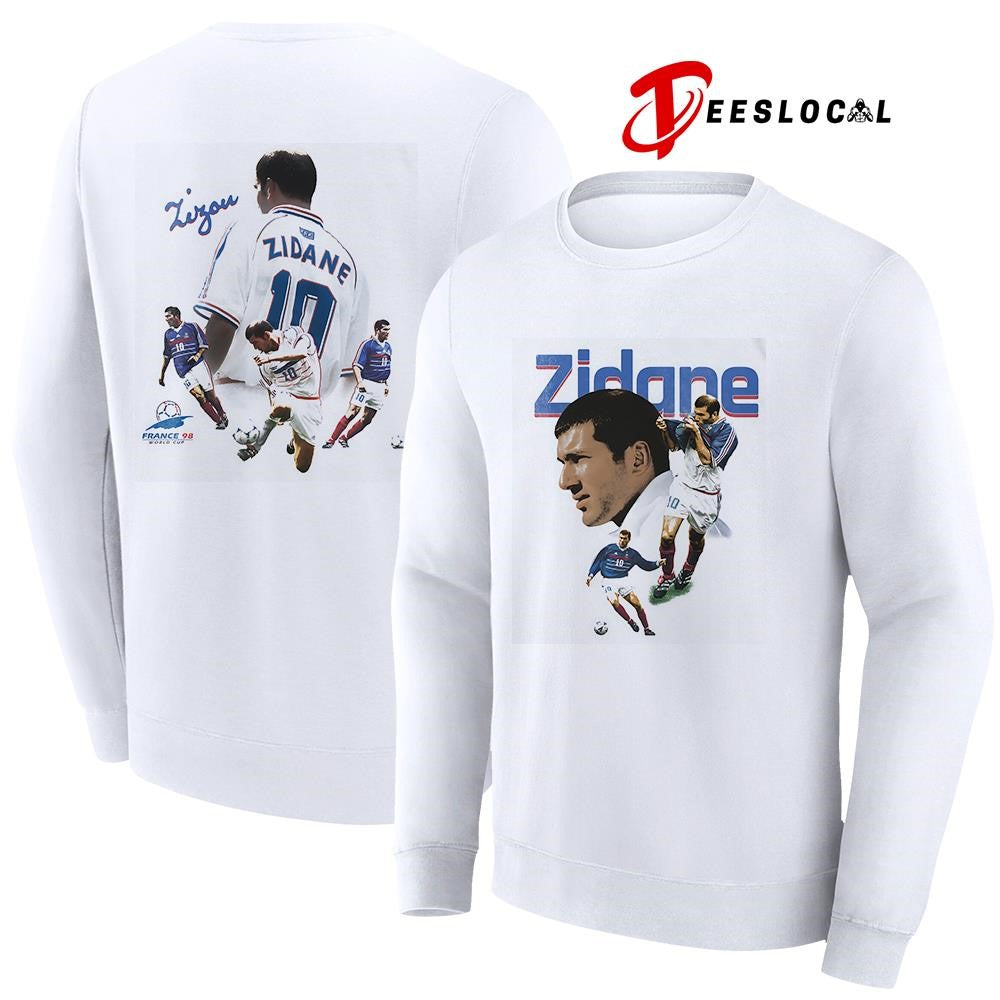 Zidane France World Cup 98 graphic shirt