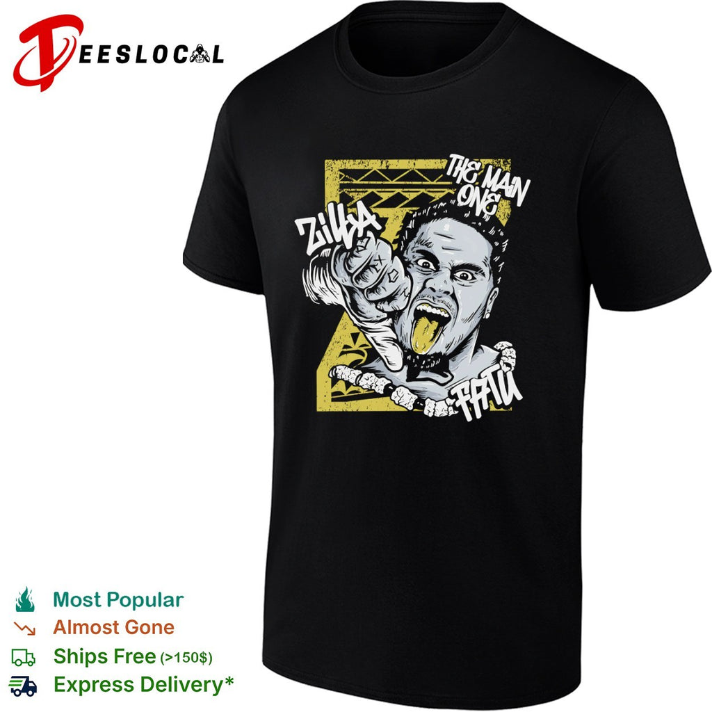 Zilla Fatu The Main One Pro Wrestling shirt