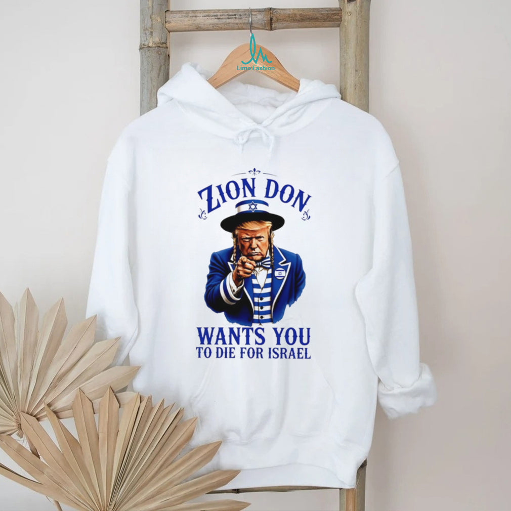 Zion Don Political Satire President Trump Israel Commentary T Shirt