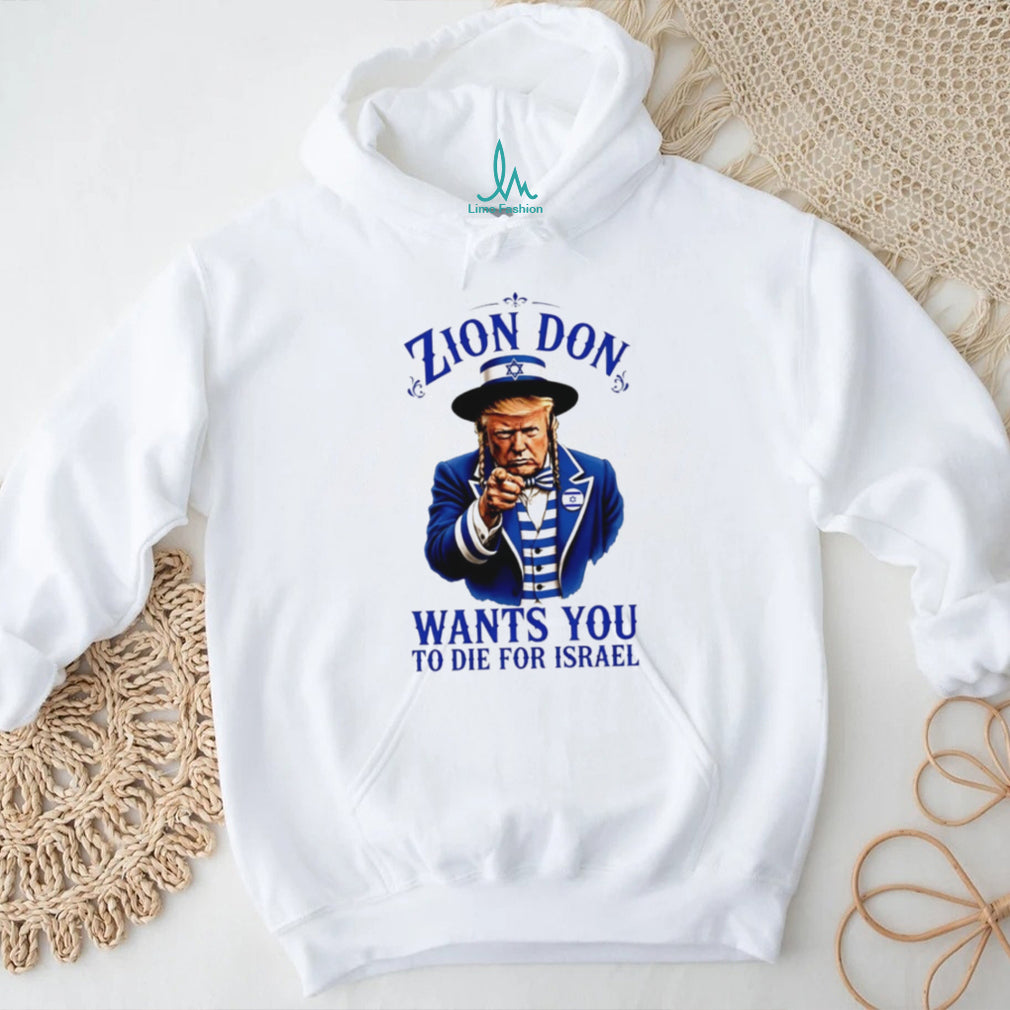 Zion Don Political Satire President Trump Israel Commentary T Shirt