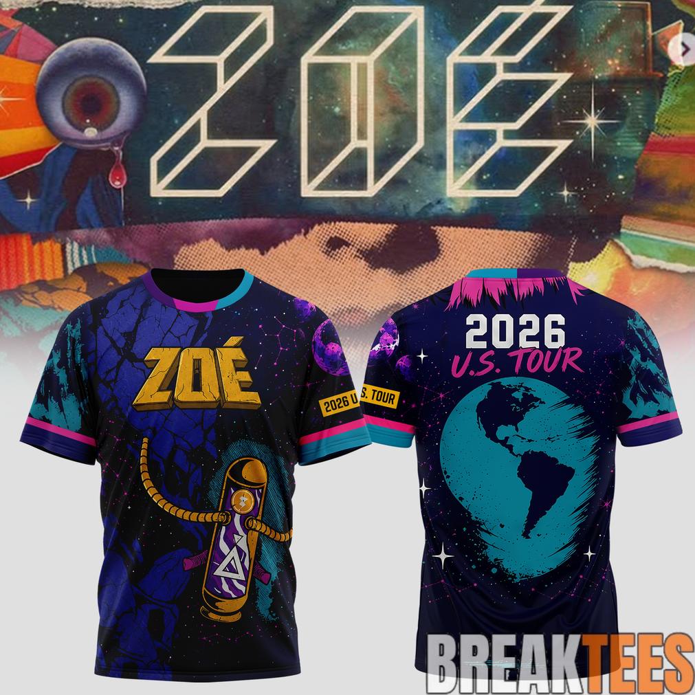 Zoé MEMOREX + REXSEXEX + MÁS Tour 2026 Shirt